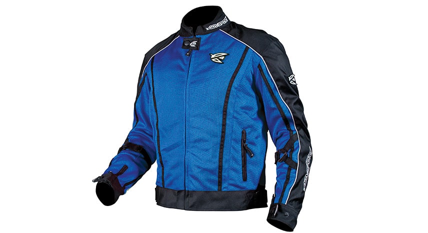 solare vented textile jacket
