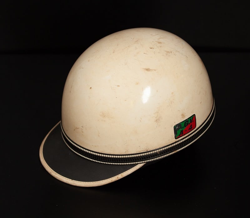 Early 1950's AGV Helmet created by founder Gino Amisano