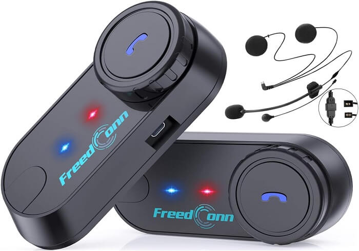 FreedConn Bluetooth Motorcycle Headset