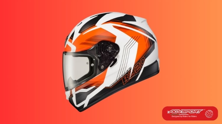 orange motorcycle helmets - ScorpionEXO R320 Hudson