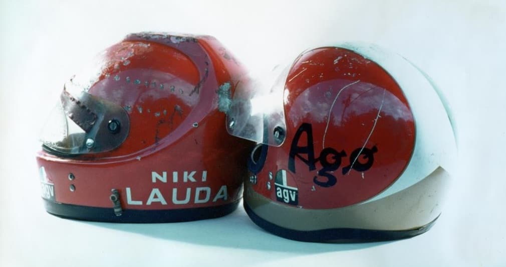 Niki Lauda helmet